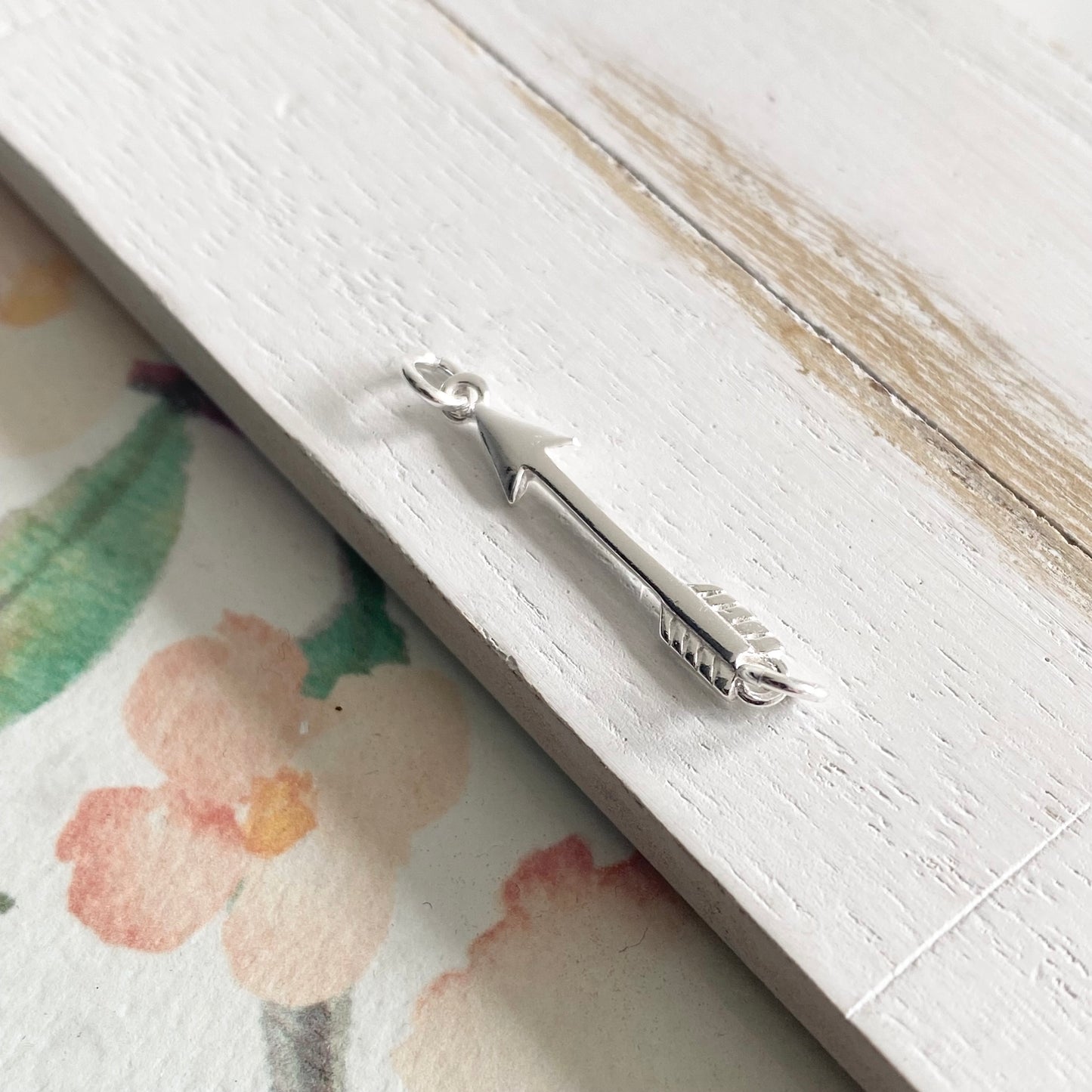 Sterling Silver Arrow Link