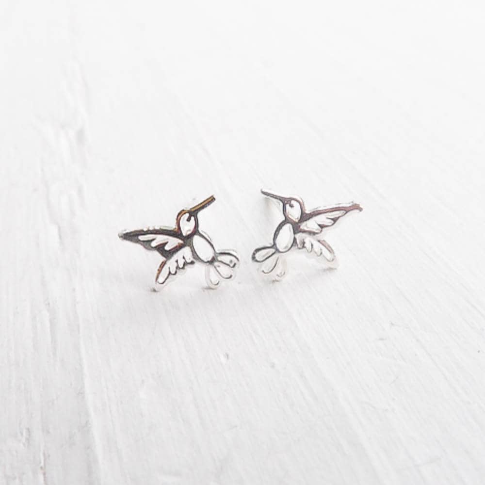 Hummingbird Stud Earrings