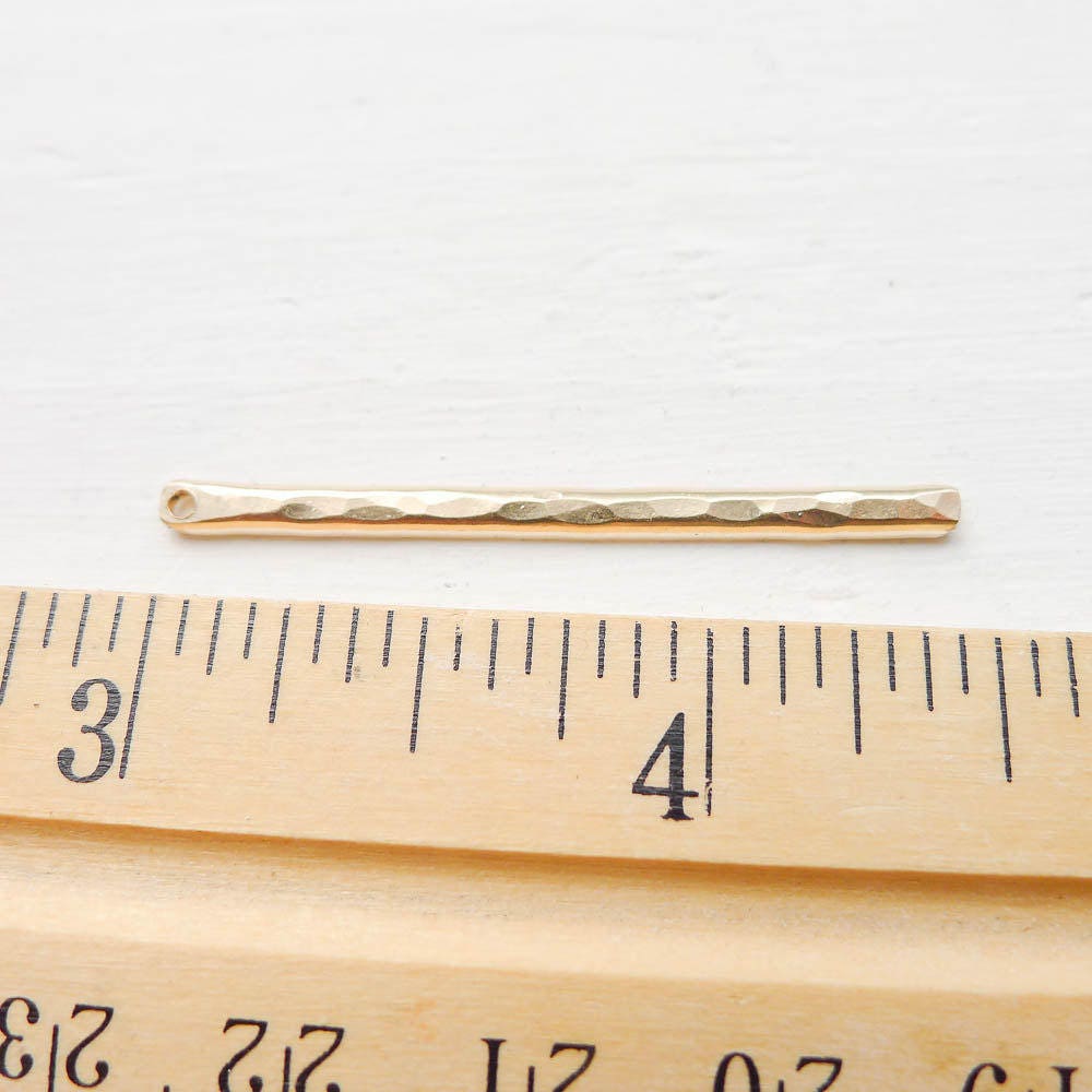 Gold Filled Hammered Sticks