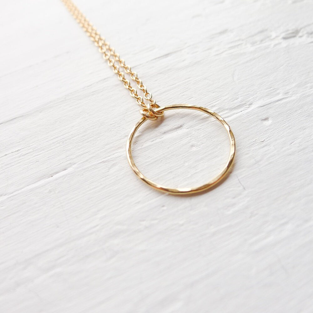 Gold Eternity Necklace