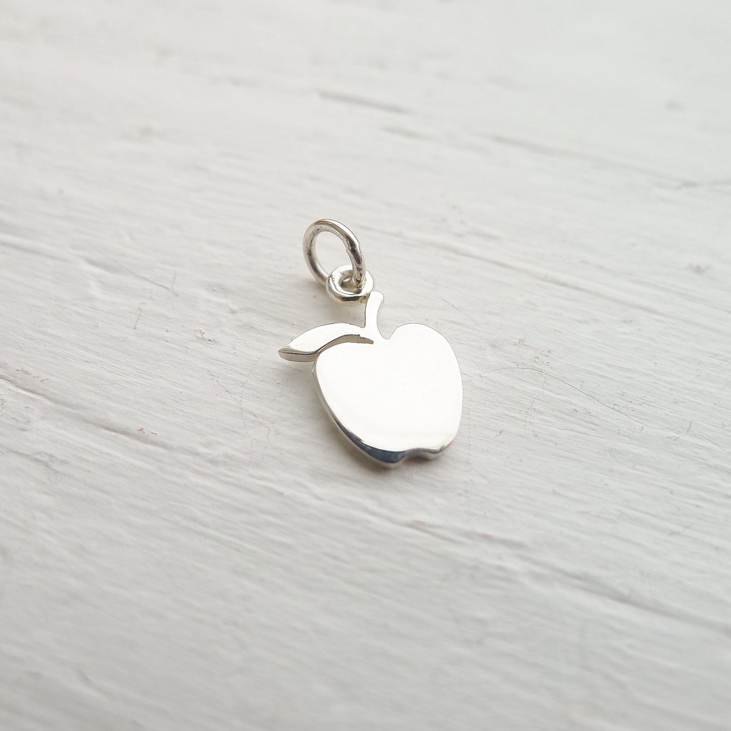 Apple Charm Sterling Silver