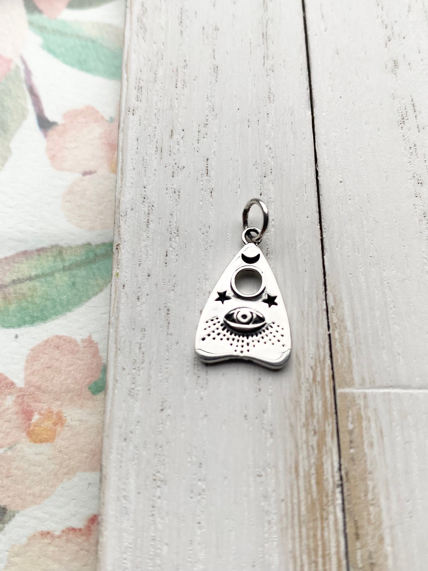 Ouija Charm Sterling Silver