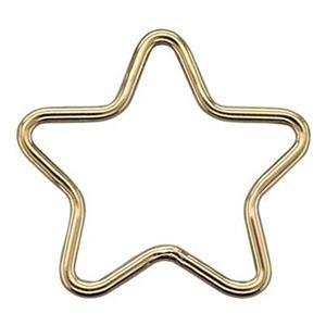 Gold filled Star Wire Link