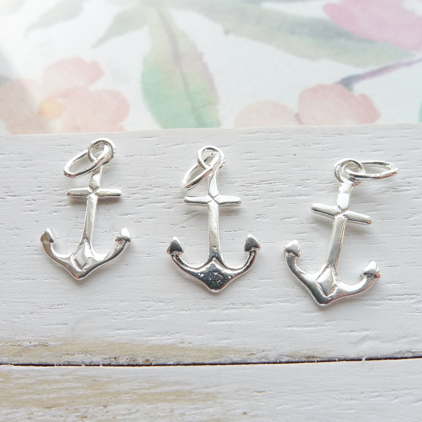 Anchor Charm Sterling Silver Yacht Club Boat Pendant Ocean Gift