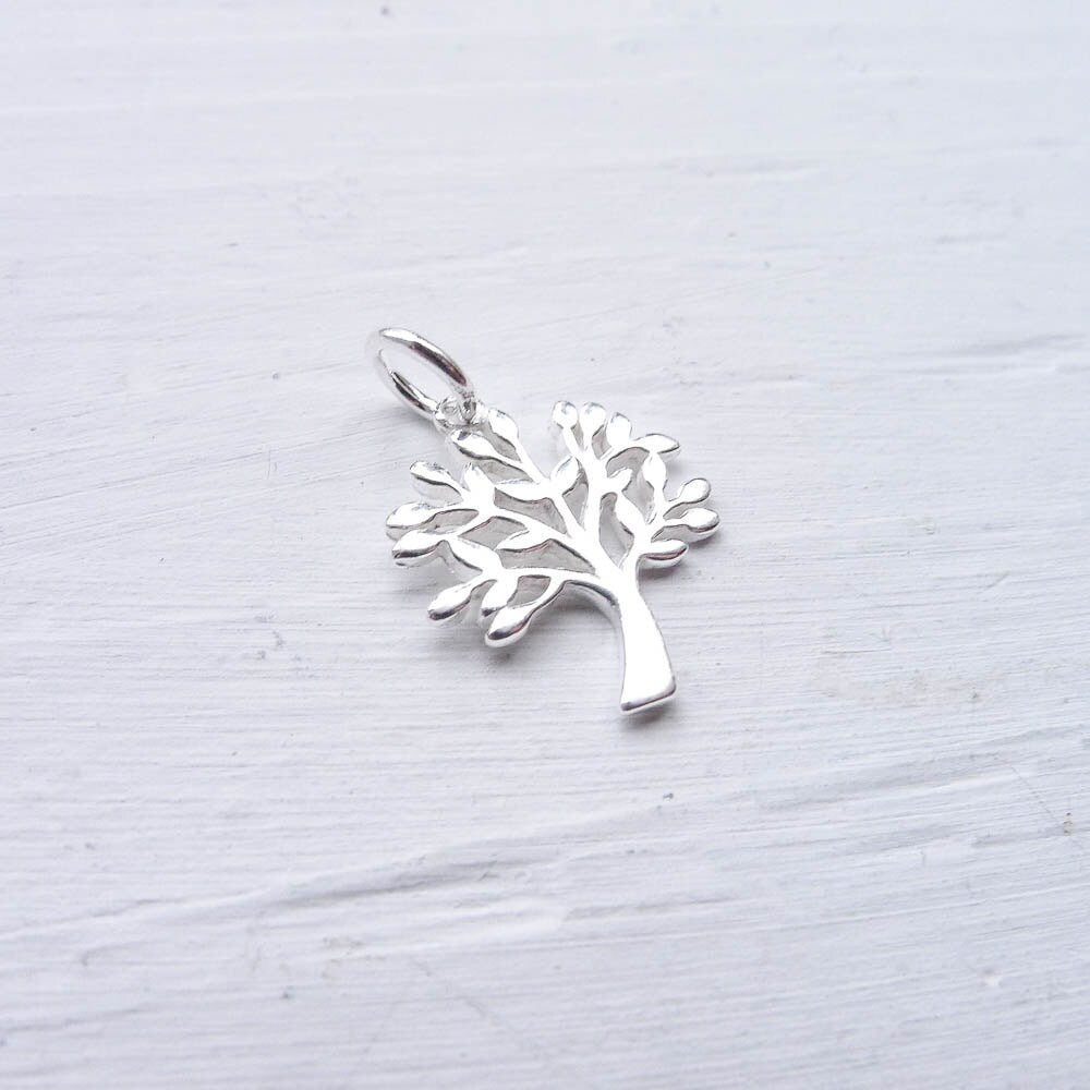 Tree Charm Sterling Silver