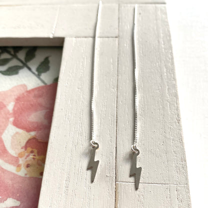 Lightning Threader Earrings