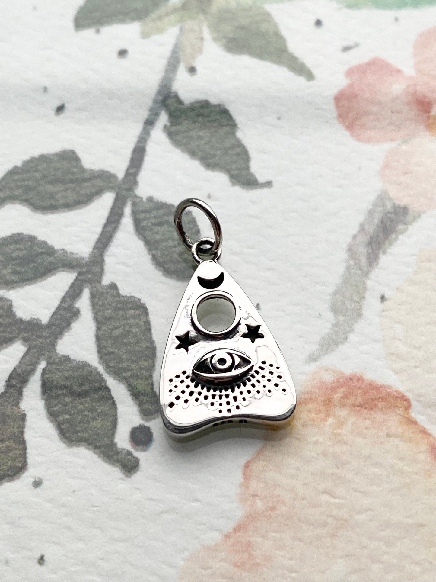 Ouija Charm Sterling Silver