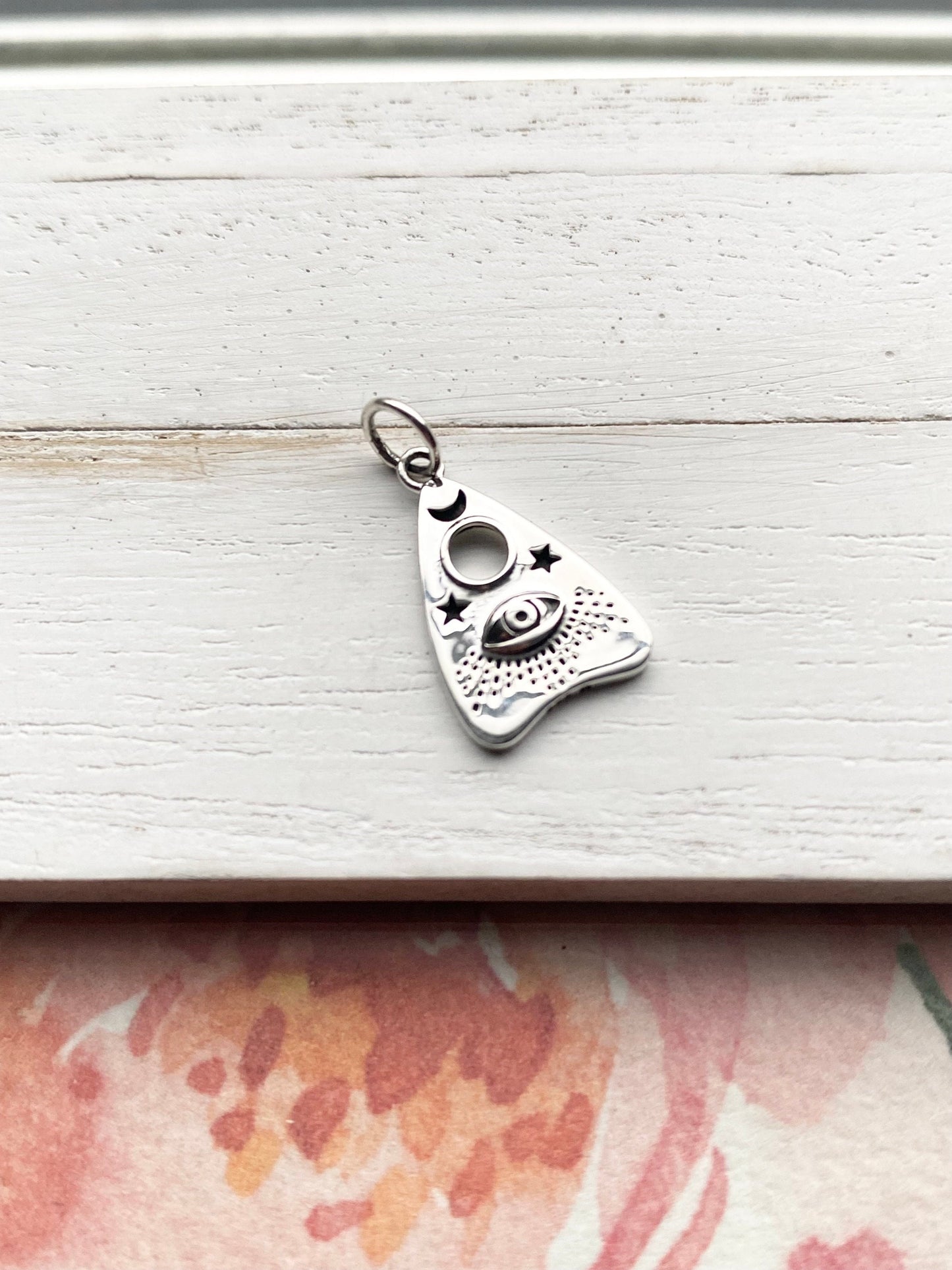 Ouija Charm Sterling Silver
