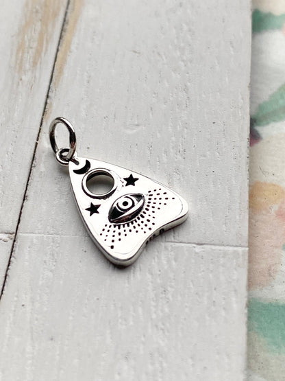 Ouija Charm Sterling Silver