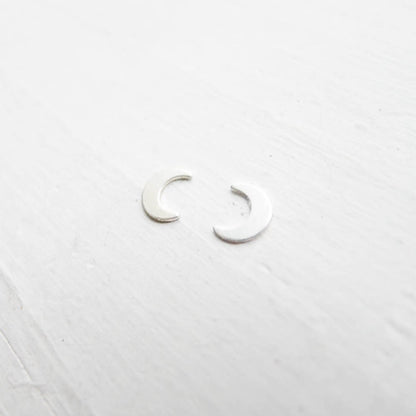 Tiny Moon Accent Sterling Silver Crescent Moon Charm Solderable for Jewelry Makers and Metalsmiths DIY