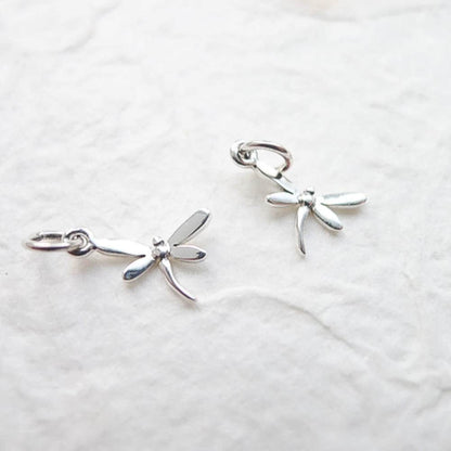 Dragonfly Charm Sterling Silver