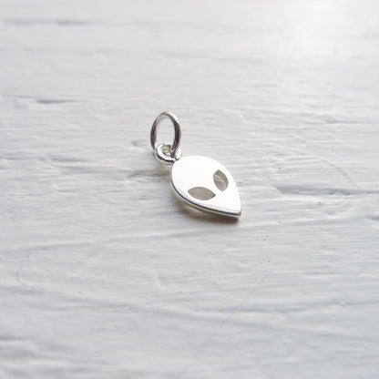 Alien Charm Sterling Silver