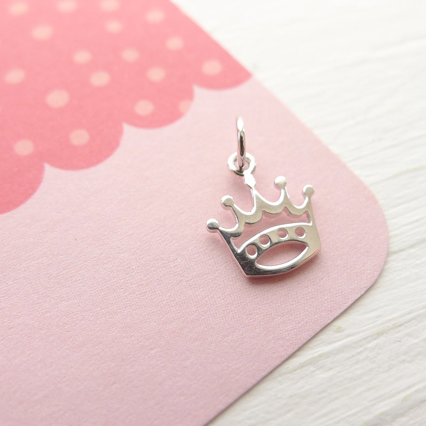 Crown Charm Sterling Silver Princess Queen King Price Jewelry Pendant