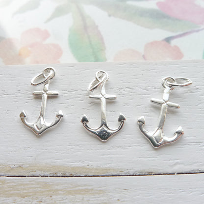 Anchor Charm Sterling Silver