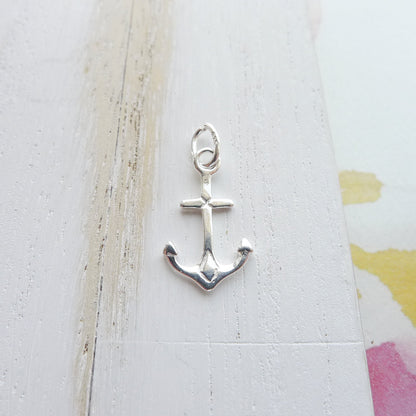 Anchor Charm Sterling Silver