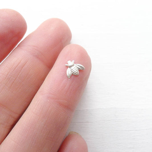 Tiny Bee Solderable Accents Sterling Silver